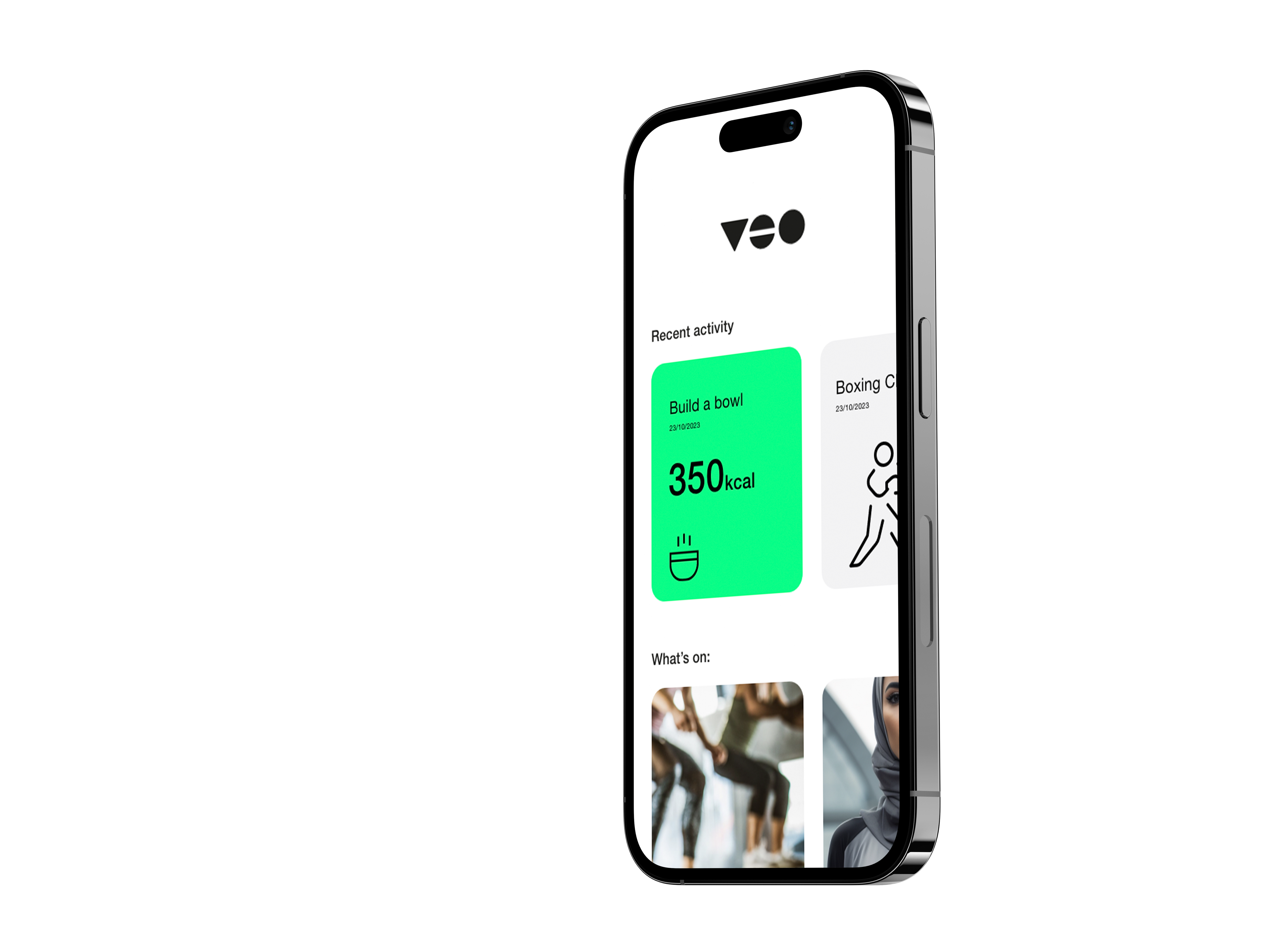 Veo app on a phone
